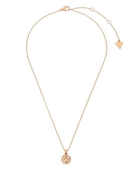 Collana Guess Donna in Acciaio Cristallo JUBN06 393JW YG - JUBN06 393JW YG